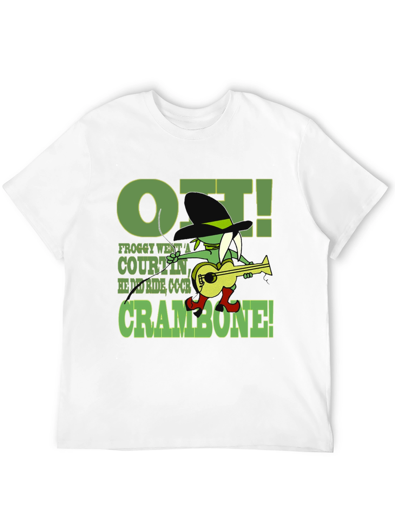 Froggy Went A Courtin Graphic T-Shirt