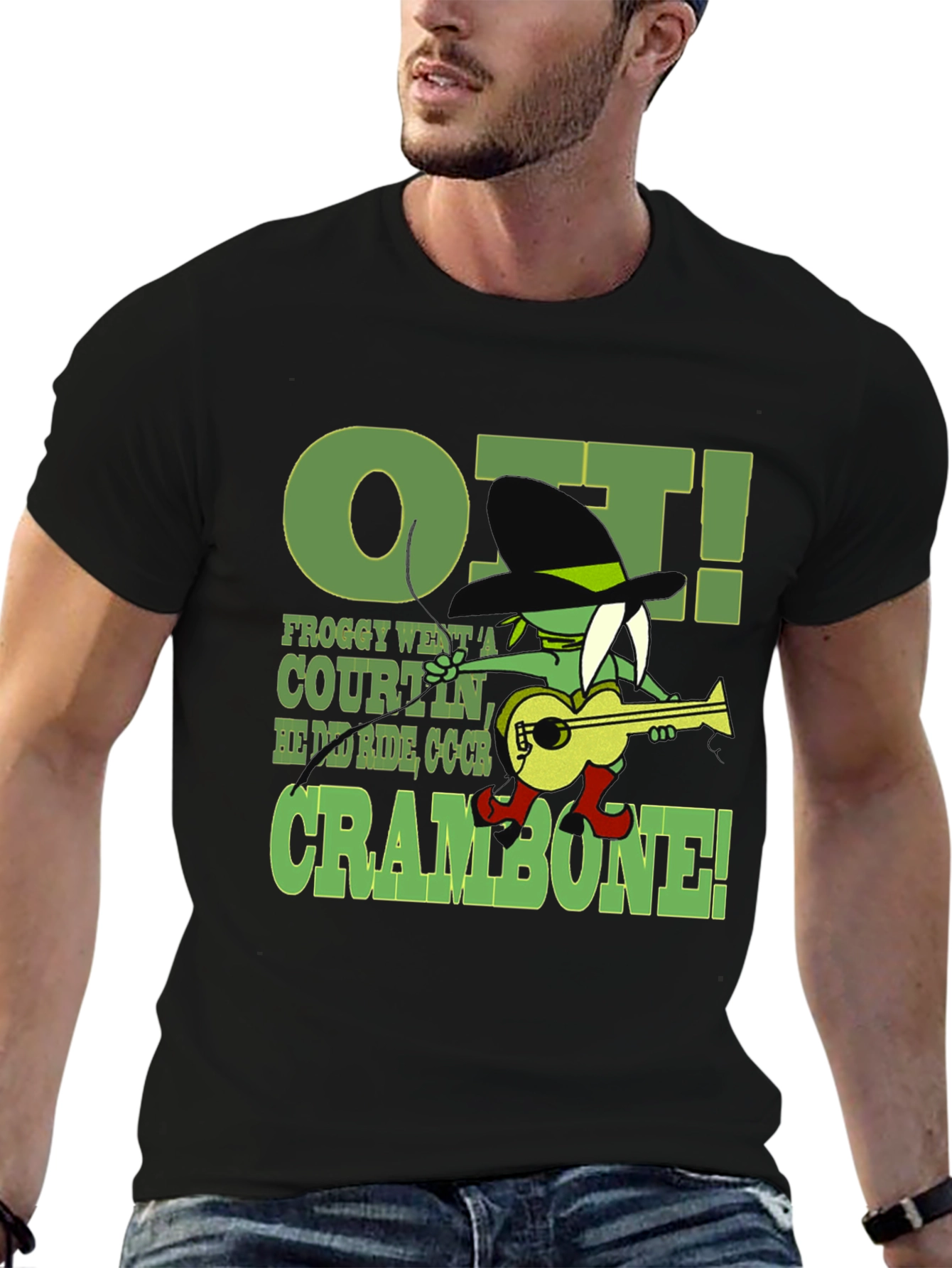 Froggy Went A Courtin Graphic T-Shirt