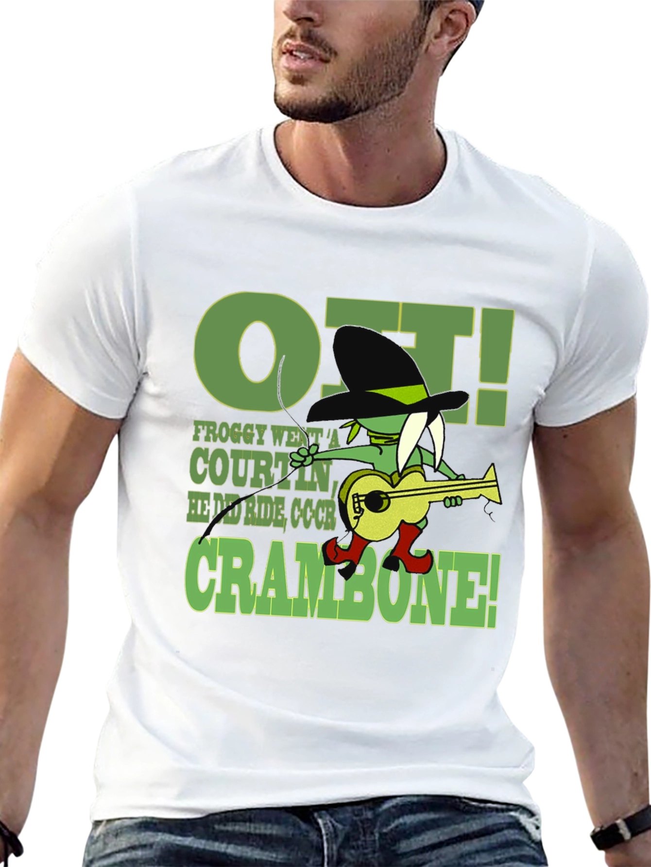 Froggy Went A Courtin Graphic T-Shirt