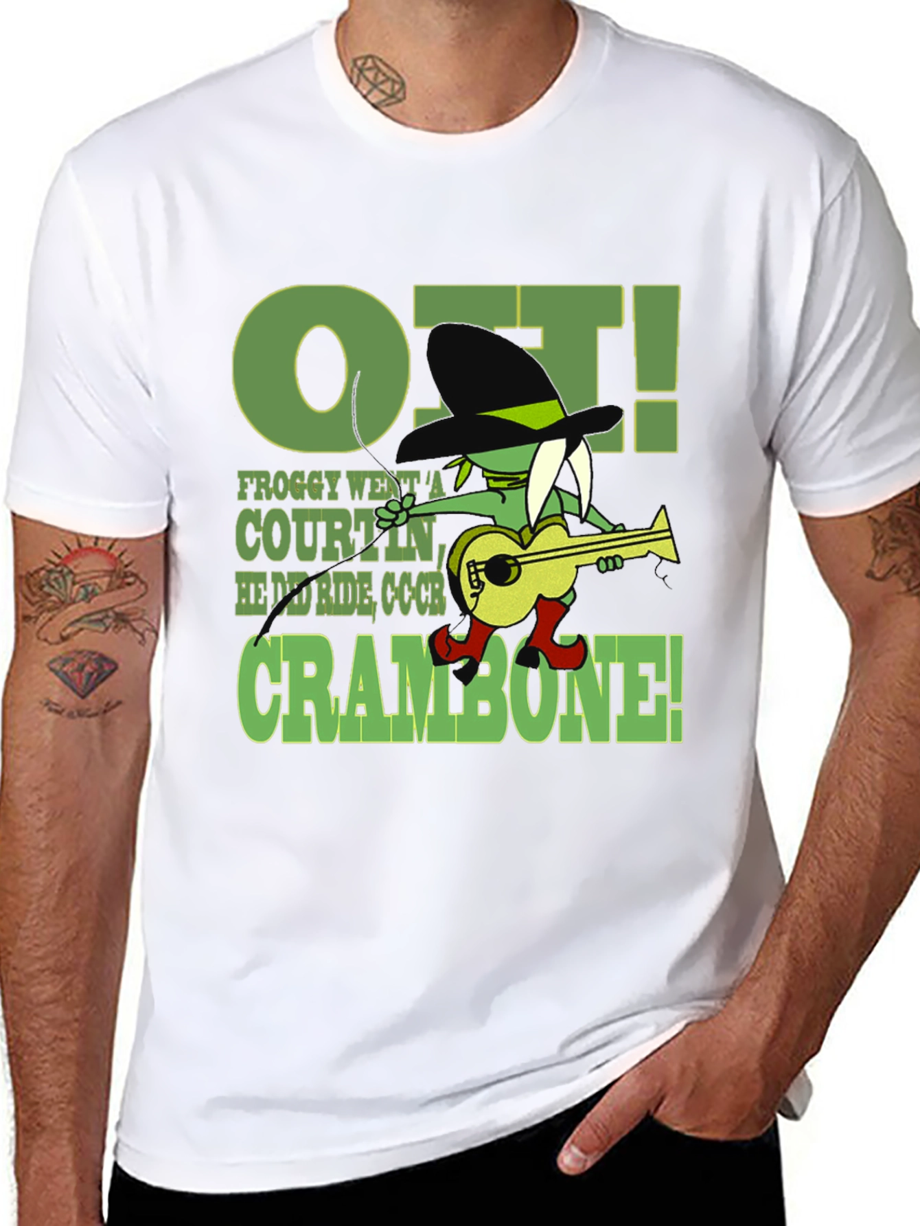 Froggy Went A Courtin Graphic T-Shirt