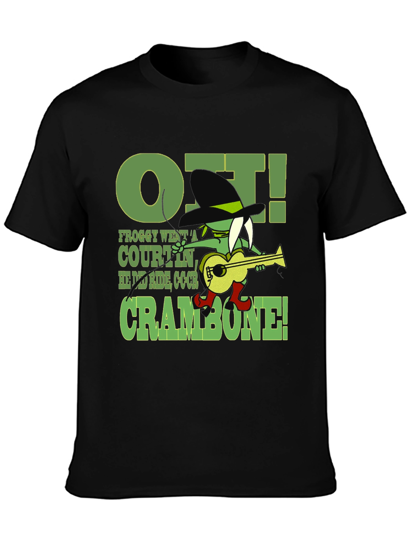 Froggy Went A Courtin Graphic T-Shirt