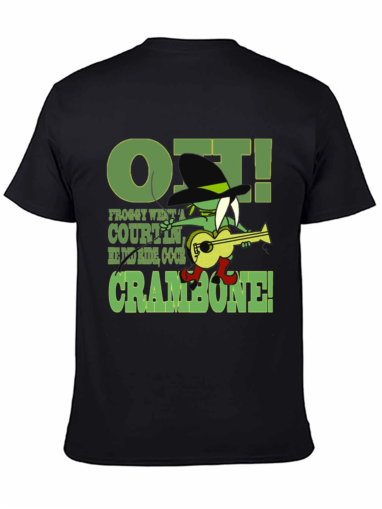 Froggy Went A Courtin Graphic T-Shirt