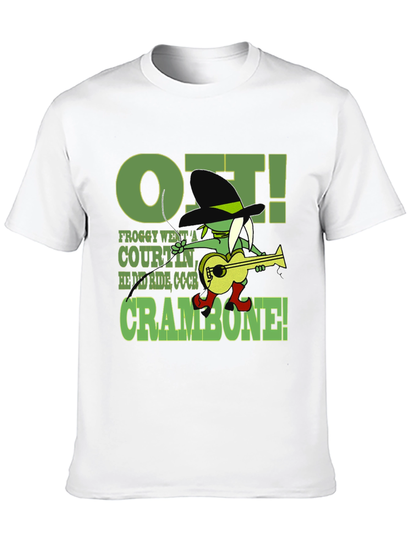 Froggy Went A Courtin Graphic T-Shirt