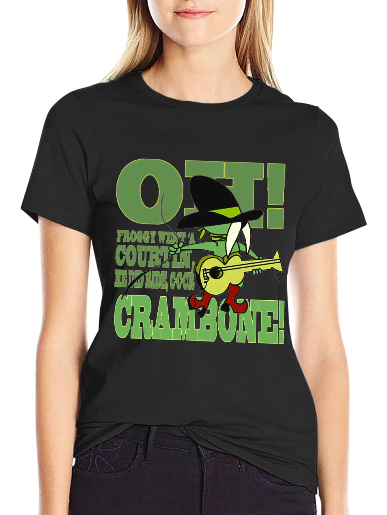 Froggy Went A Courtin Graphic T-Shirt