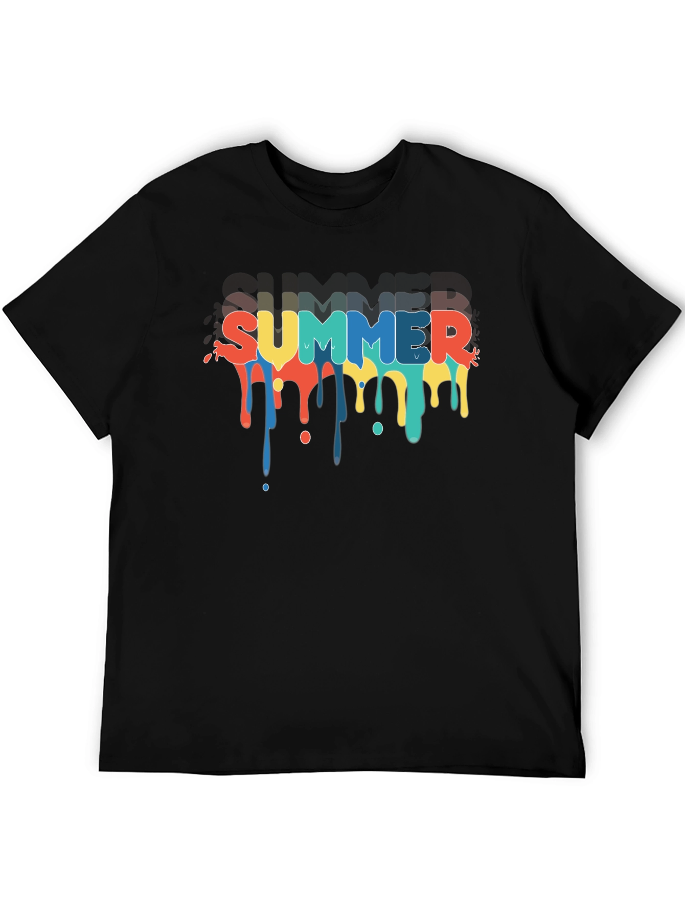 Dripping Summer T-Shirt - Cool Graphic Tee