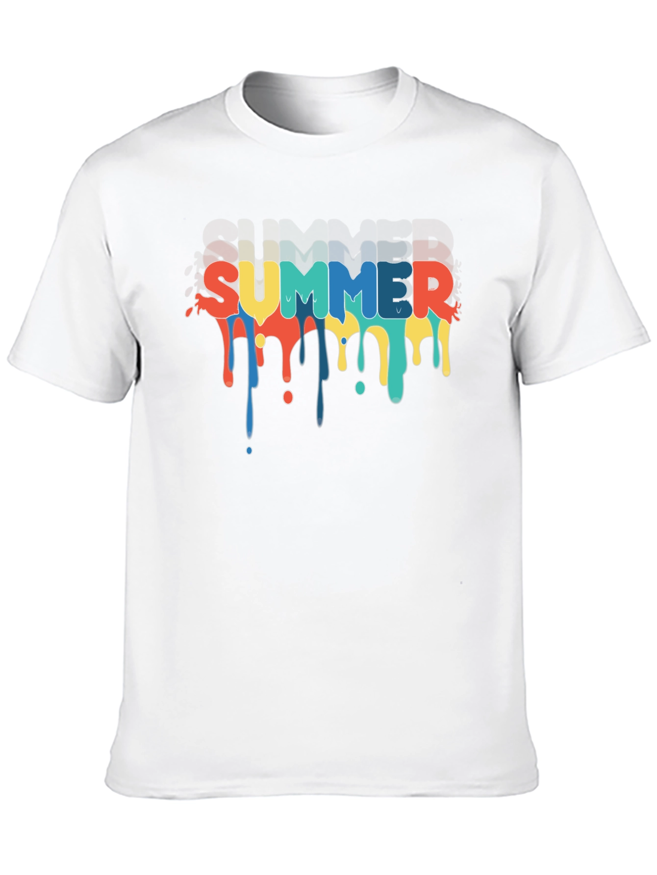 Dripping Summer T-Shirt - Cool Graphic Tee