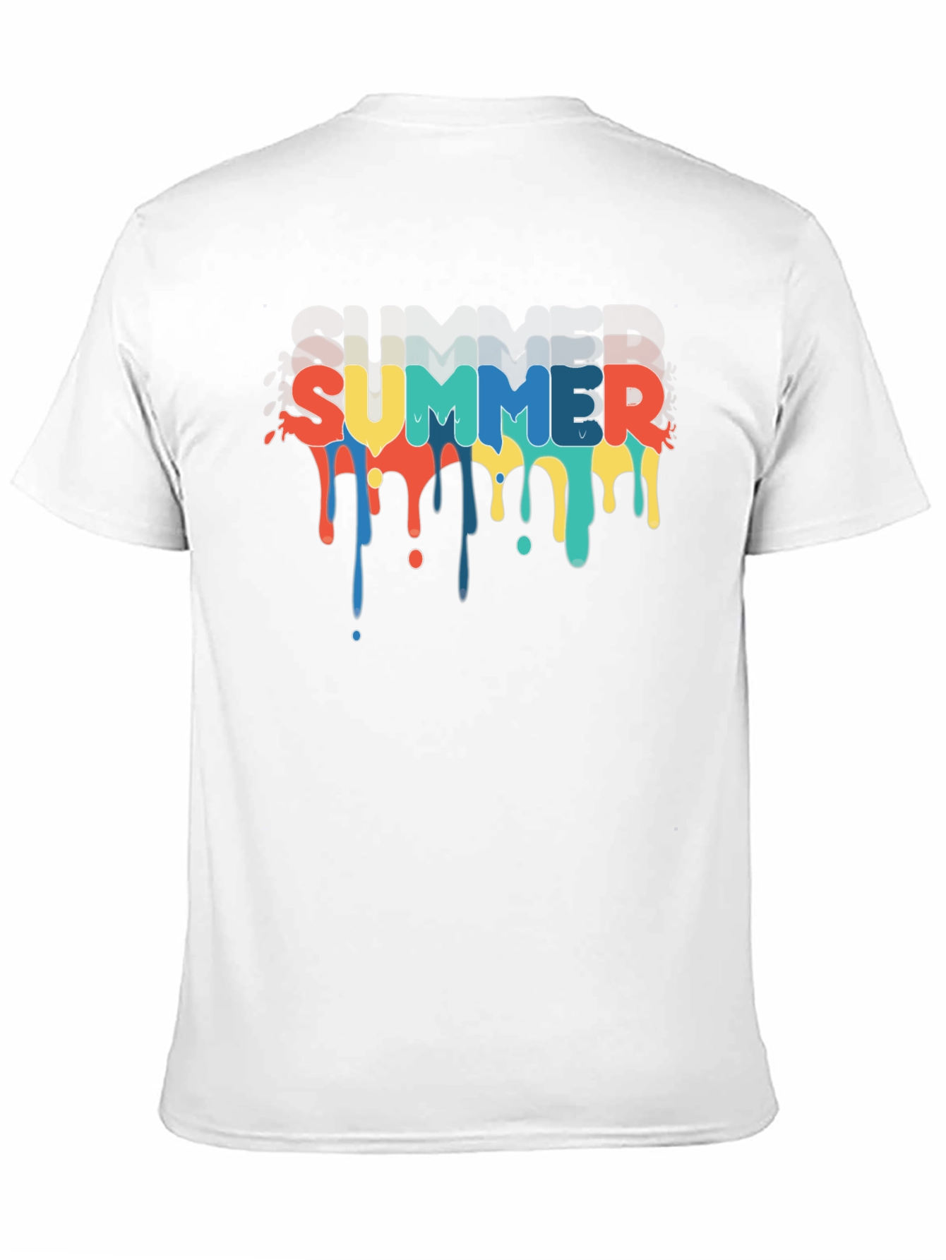 Dripping Summer T-Shirt - Cool Graphic Tee