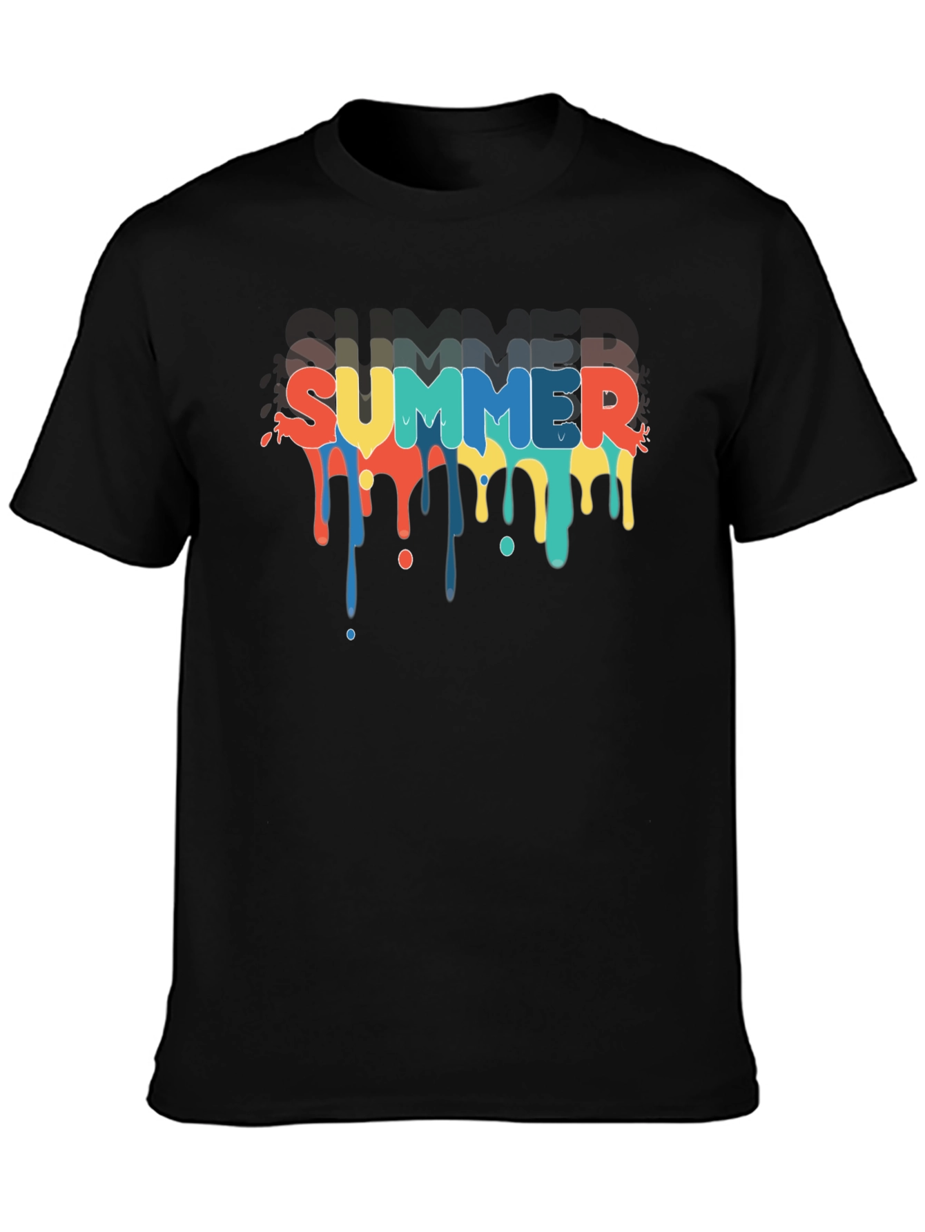 Dripping Summer T-Shirt - Cool Graphic Tee