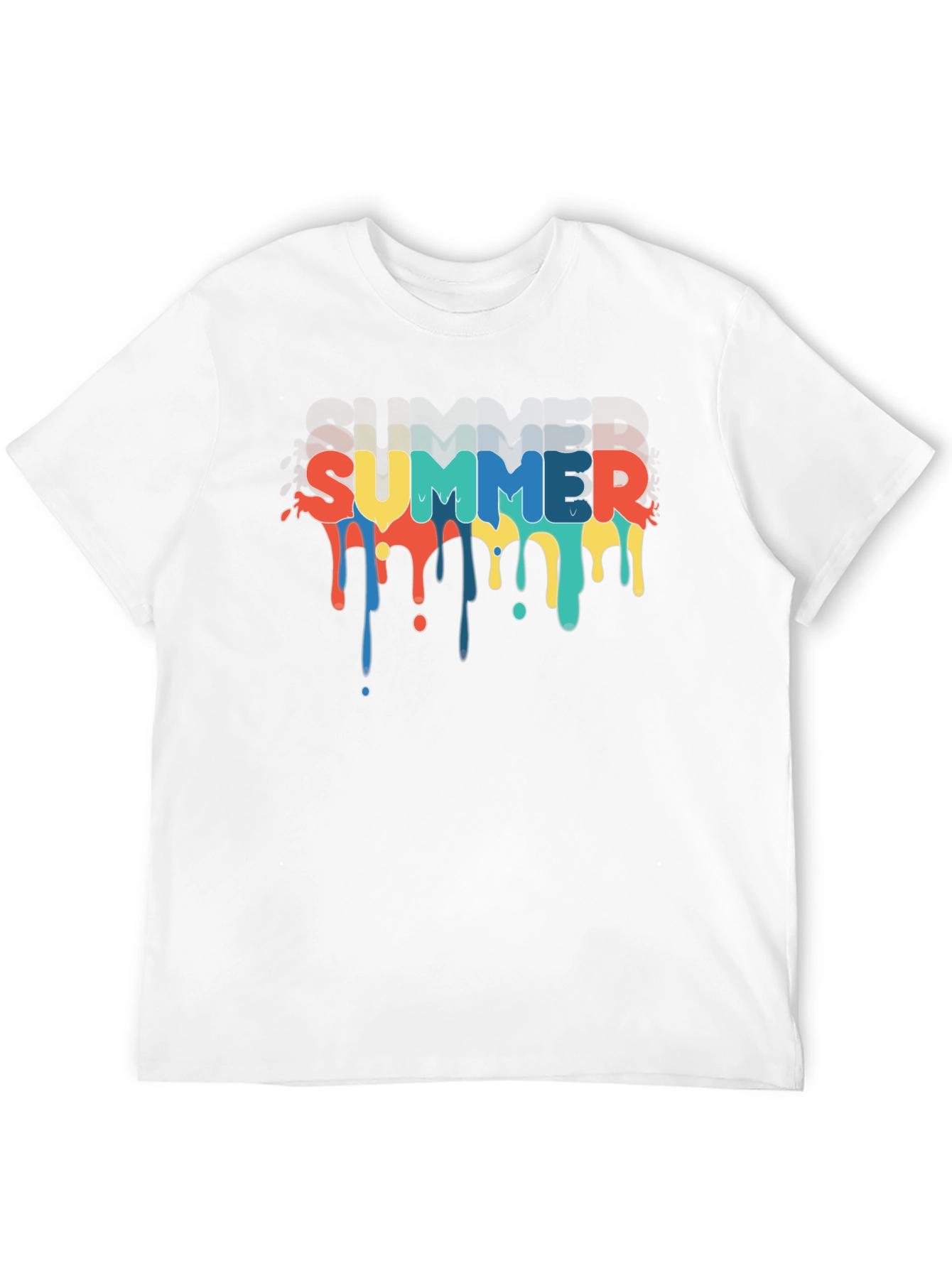 Dripping Summer T-Shirt - Cool Graphic Tee