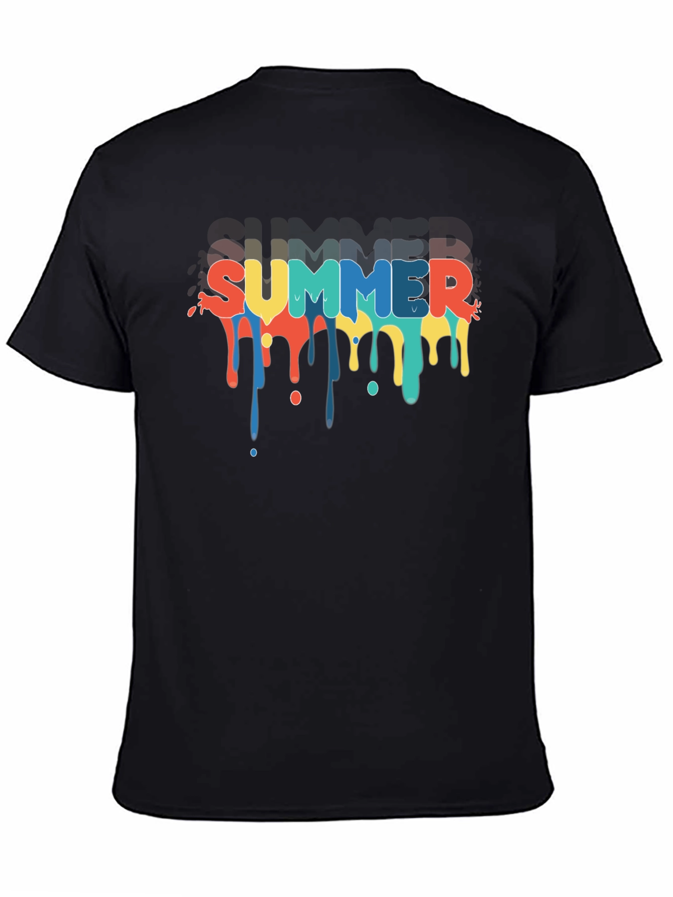Dripping Summer T-Shirt - Cool Graphic Tee