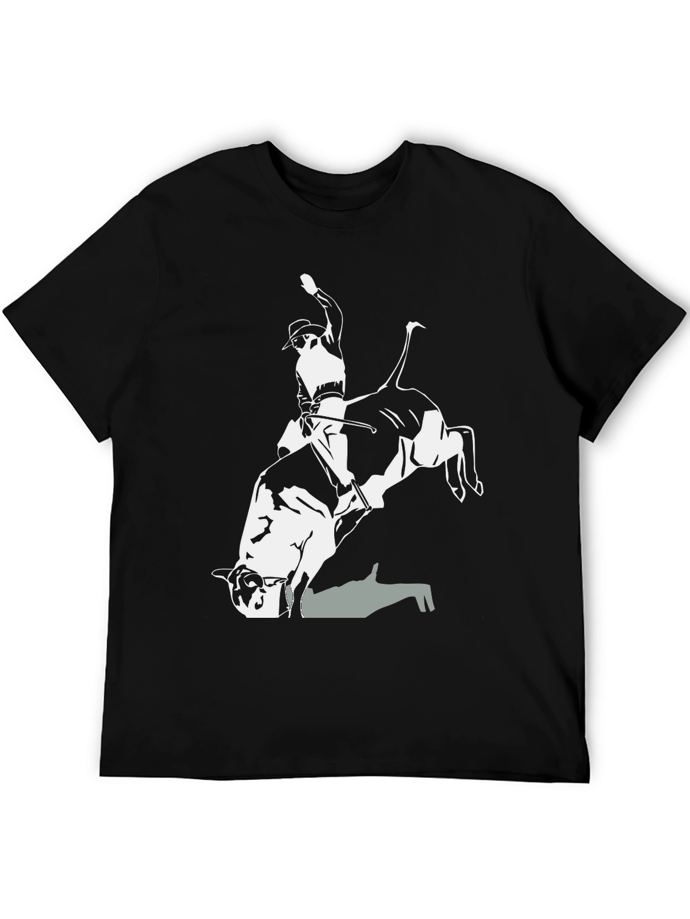 Bull Rider Graphic Tee - Western Style