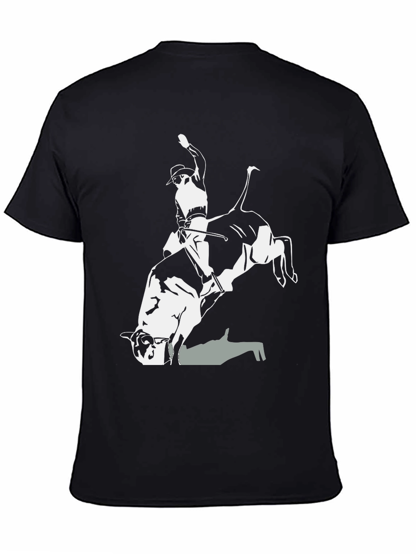Bull Rider Graphic Tee - Western Style