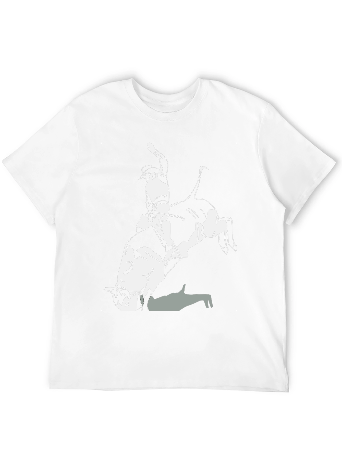 Bull Rider Graphic Tee - Western Style