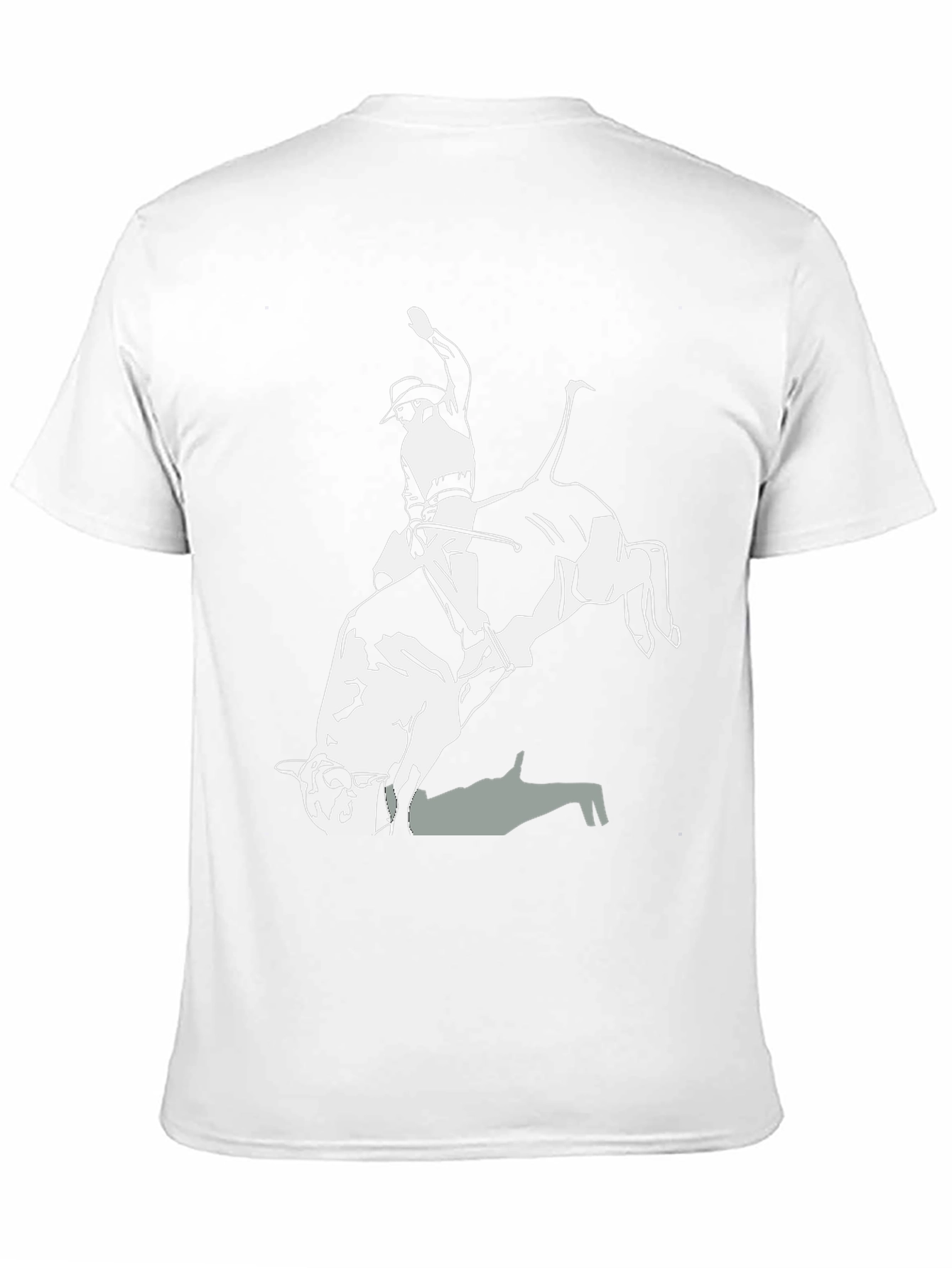 Bull Rider Graphic Tee - Western Style