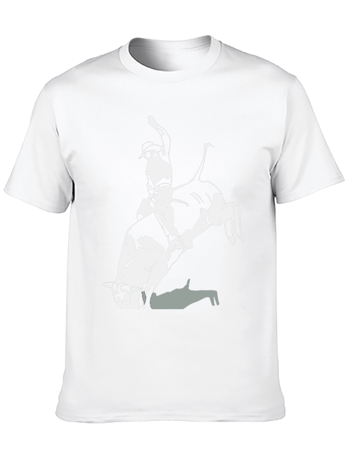 Bull Rider Graphic Tee - Western Style