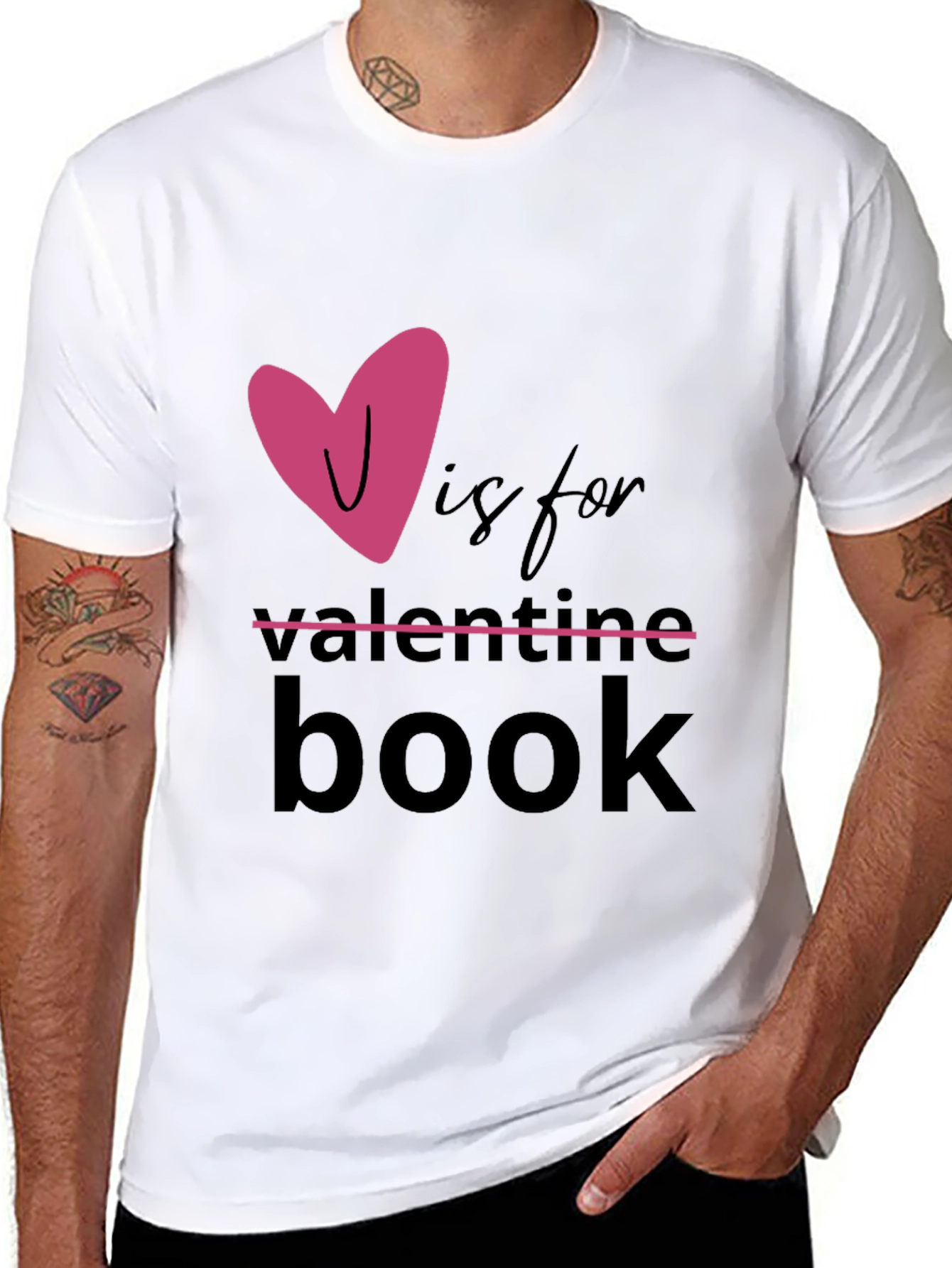 Valentines Day Book T-Shirt