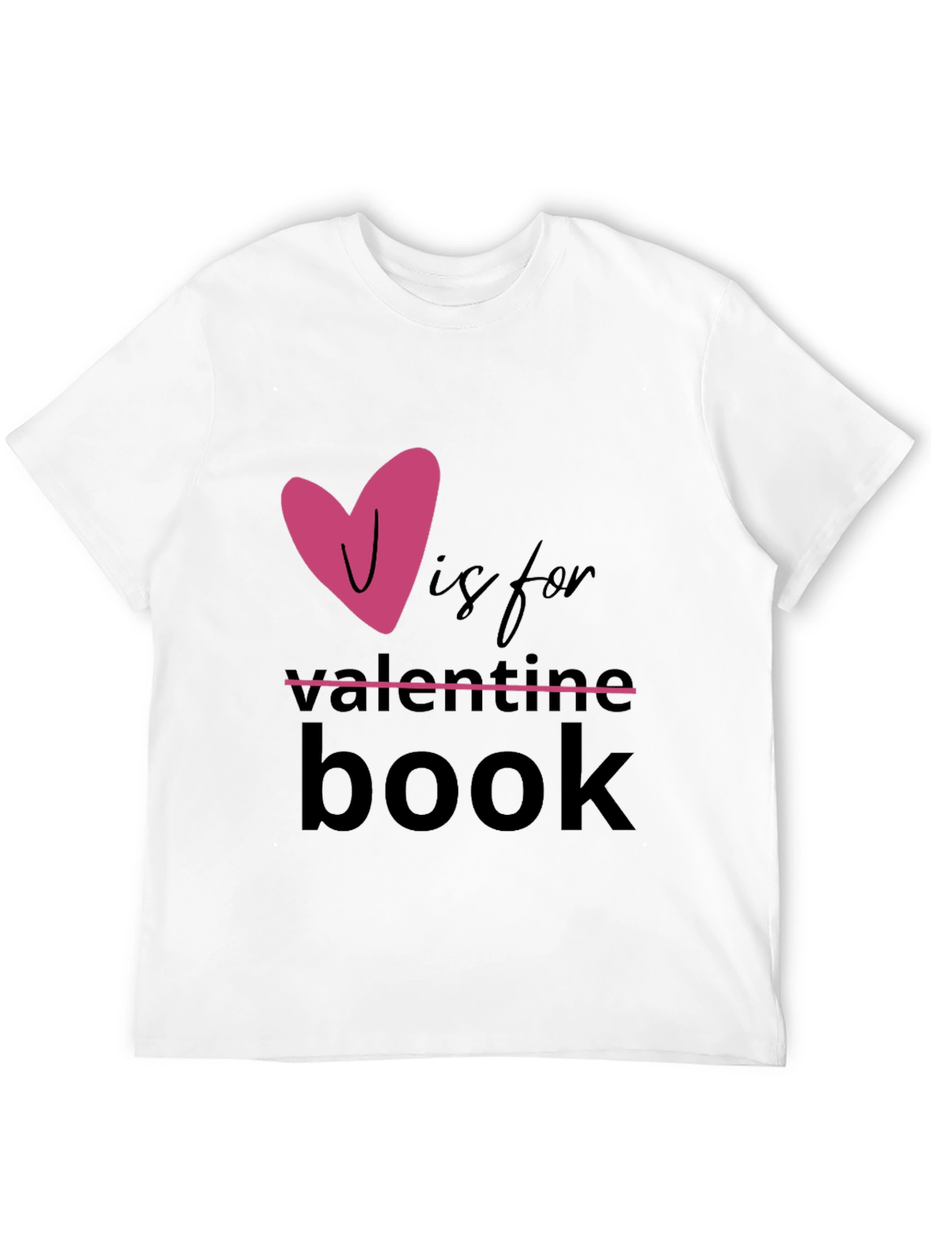 Valentines Day Book T-Shirt