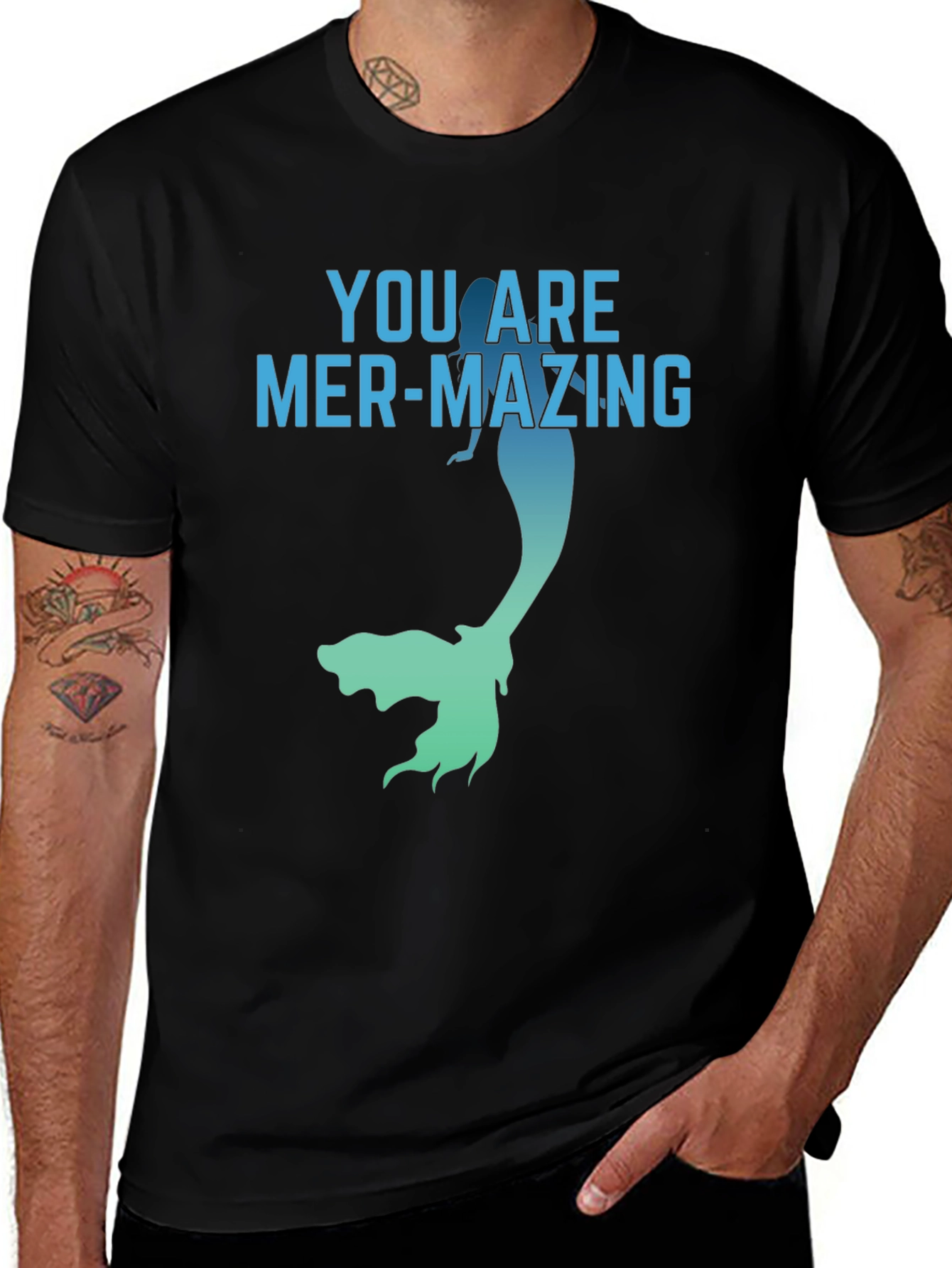 Mer-mazing Graphic Tee - Unisex Cotton T-Shirt