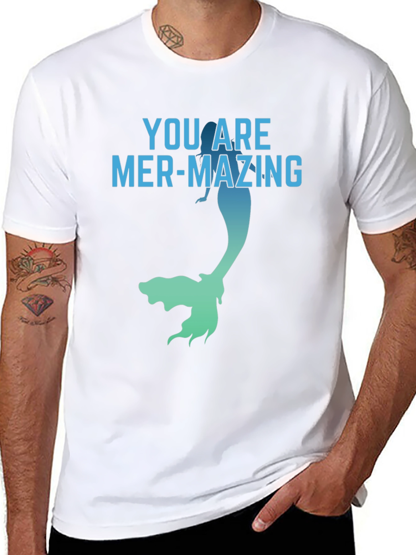 Mer-mazing Graphic Tee - Unisex Cotton T-Shirt