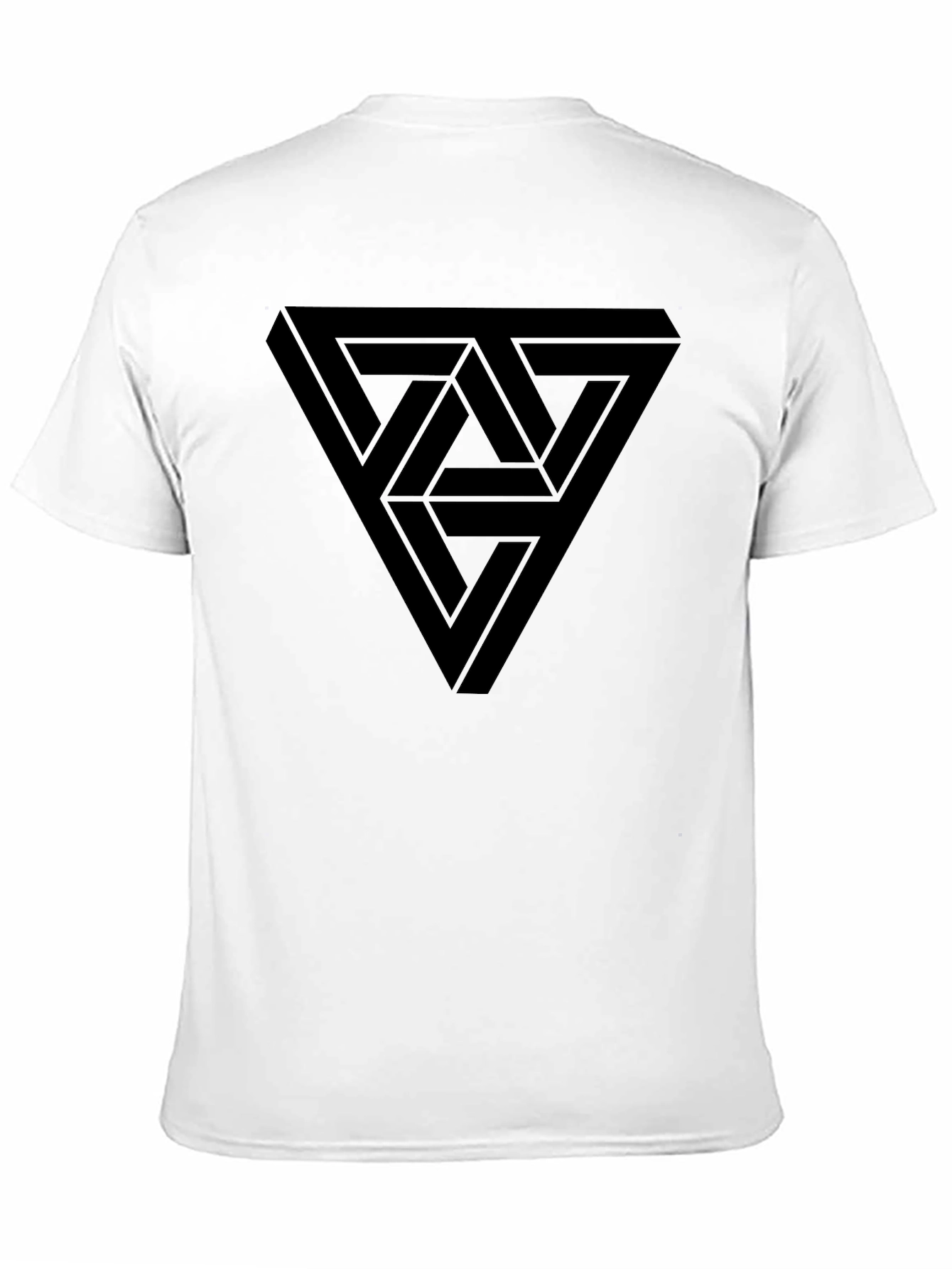 Impossible Triangle Mens Black T-Shirt