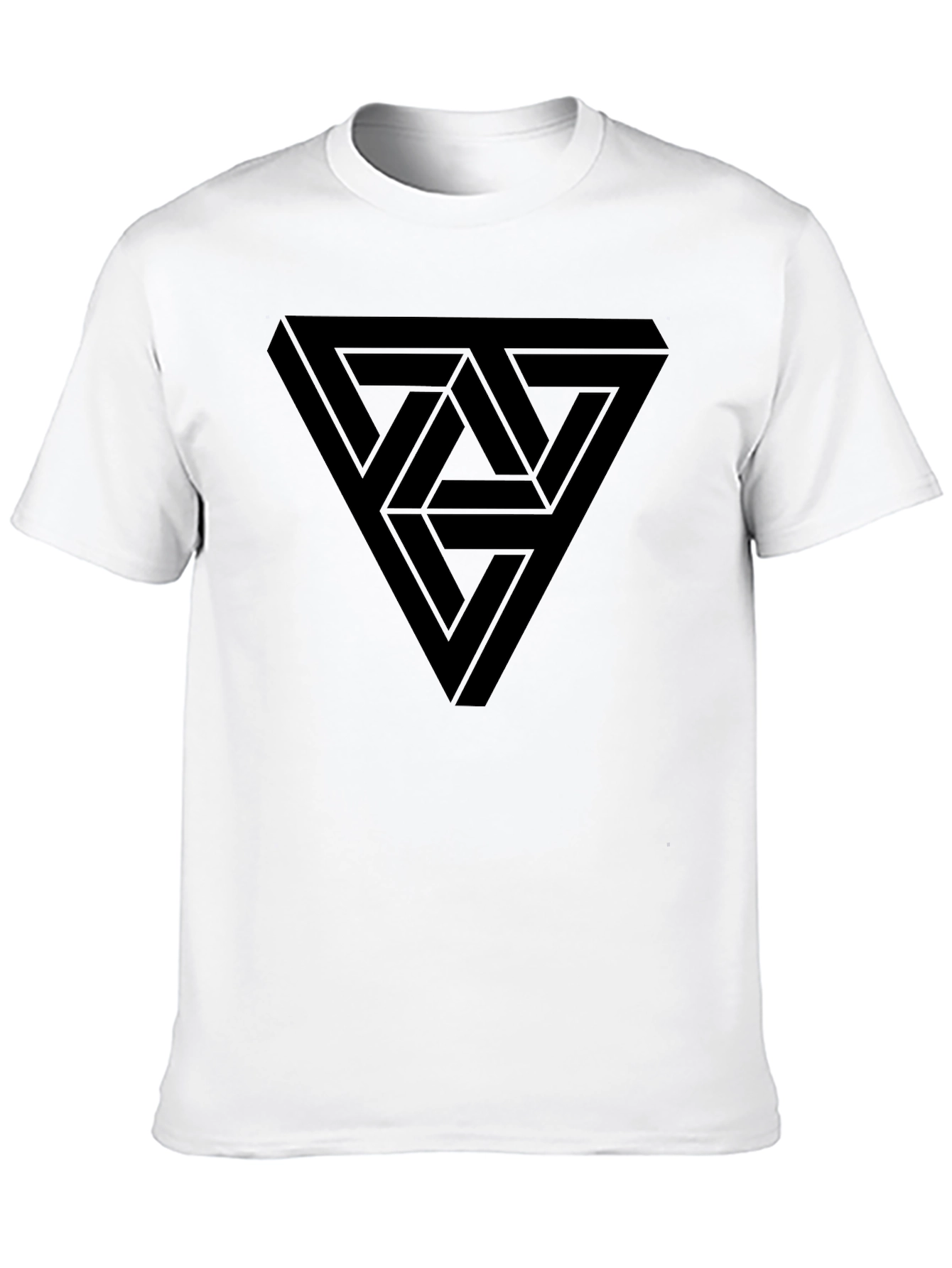 Impossible Triangle Mens Black T-Shirt