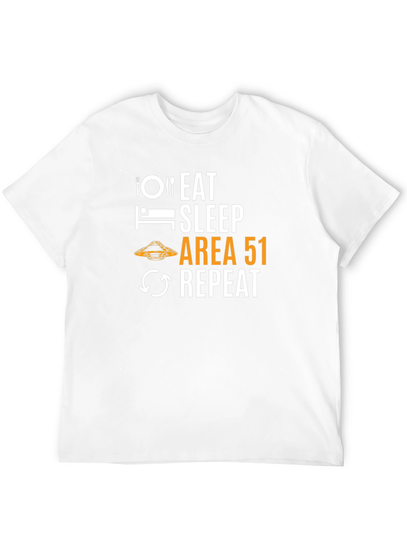 Eat Sleep Area 51 Repeat T-Shirt