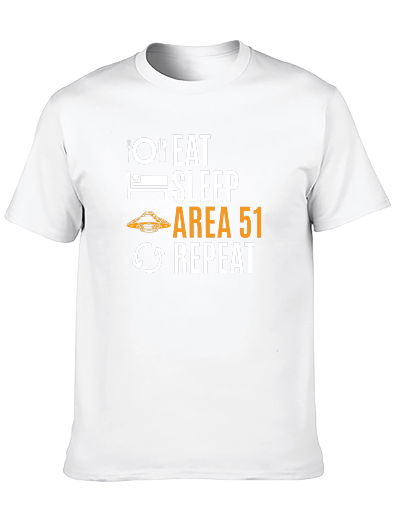 Eat Sleep Area 51 Repeat T-Shirt