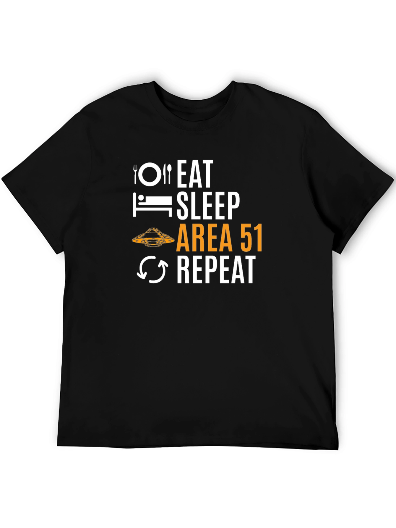 Eat Sleep Area 51 Repeat T-Shirt