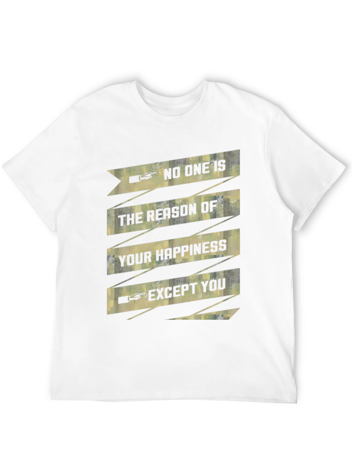 Inspirational Graphic Tee - Your Happiness