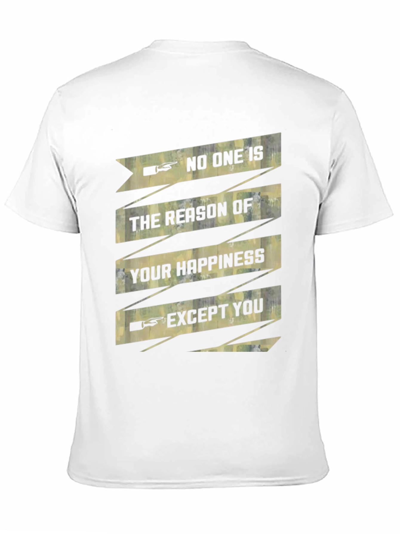 Inspirational Graphic Tee - Your Happiness