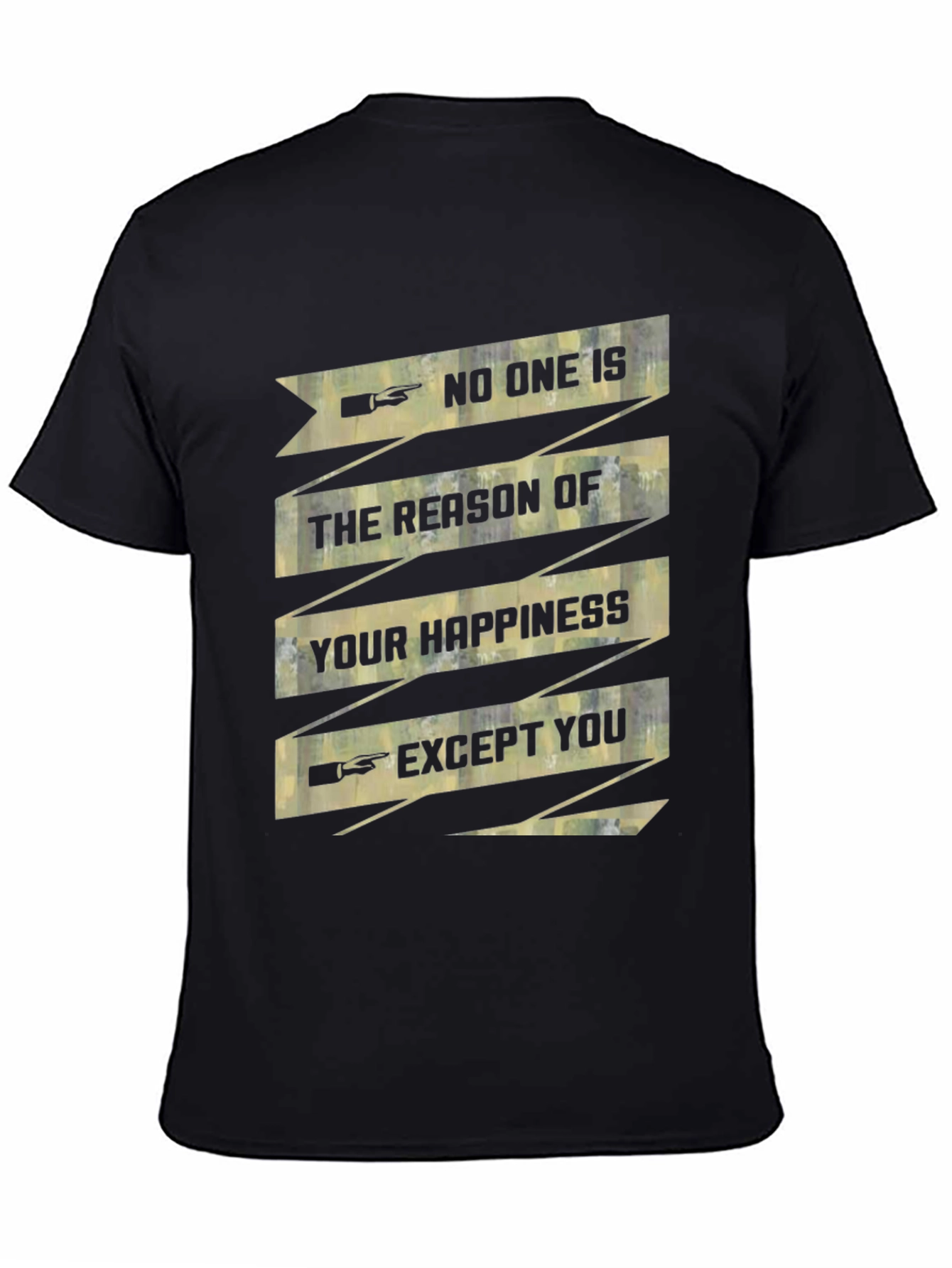 Inspirational Graphic Tee - Your Happiness
