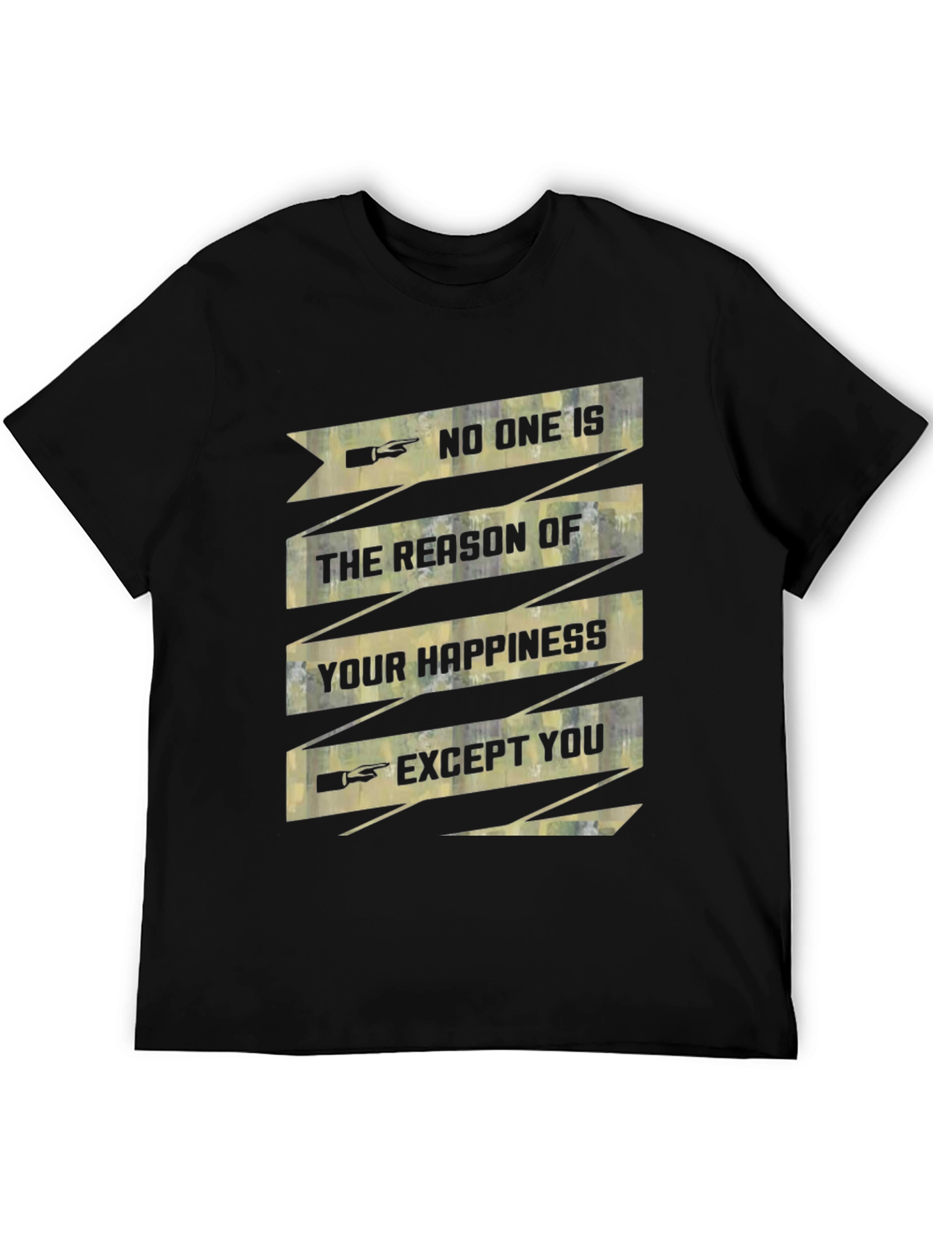 Inspirational Graphic Tee - Your Happiness