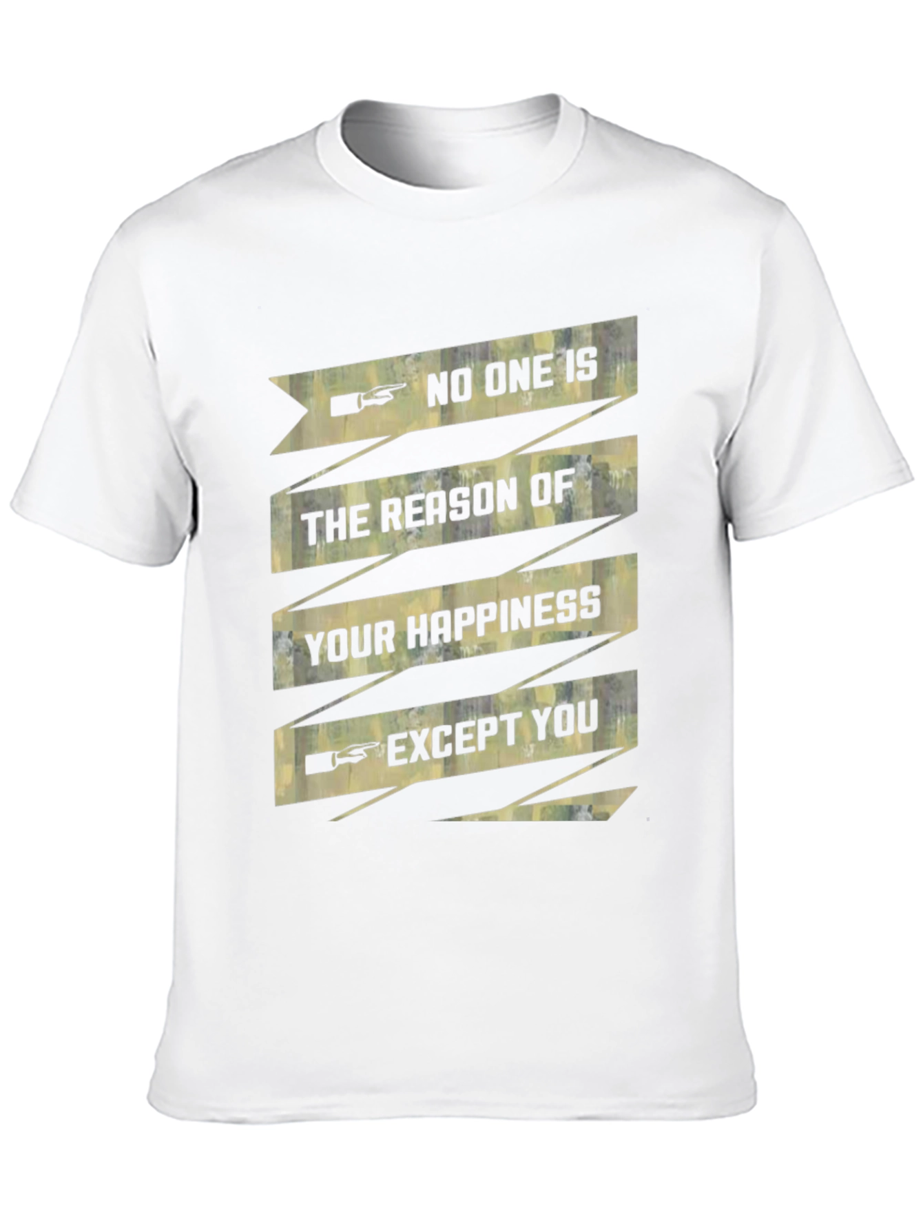 Inspirational Graphic Tee - Your Happiness