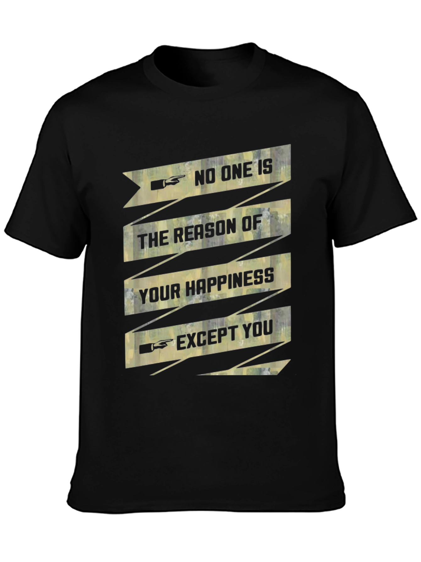 Inspirational Graphic Tee - Your Happiness