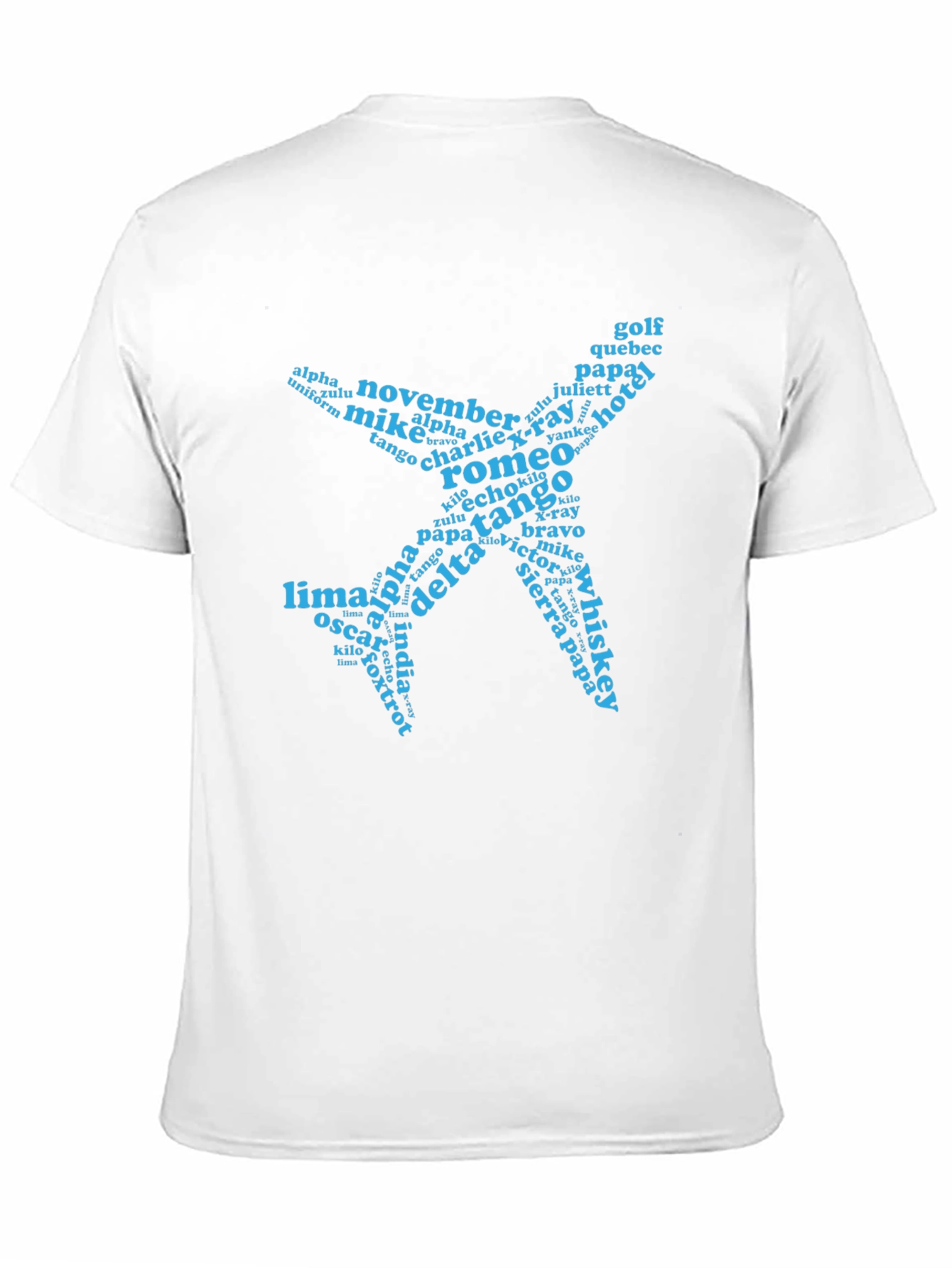 Pilot Alphabet Airplane T-Shirt