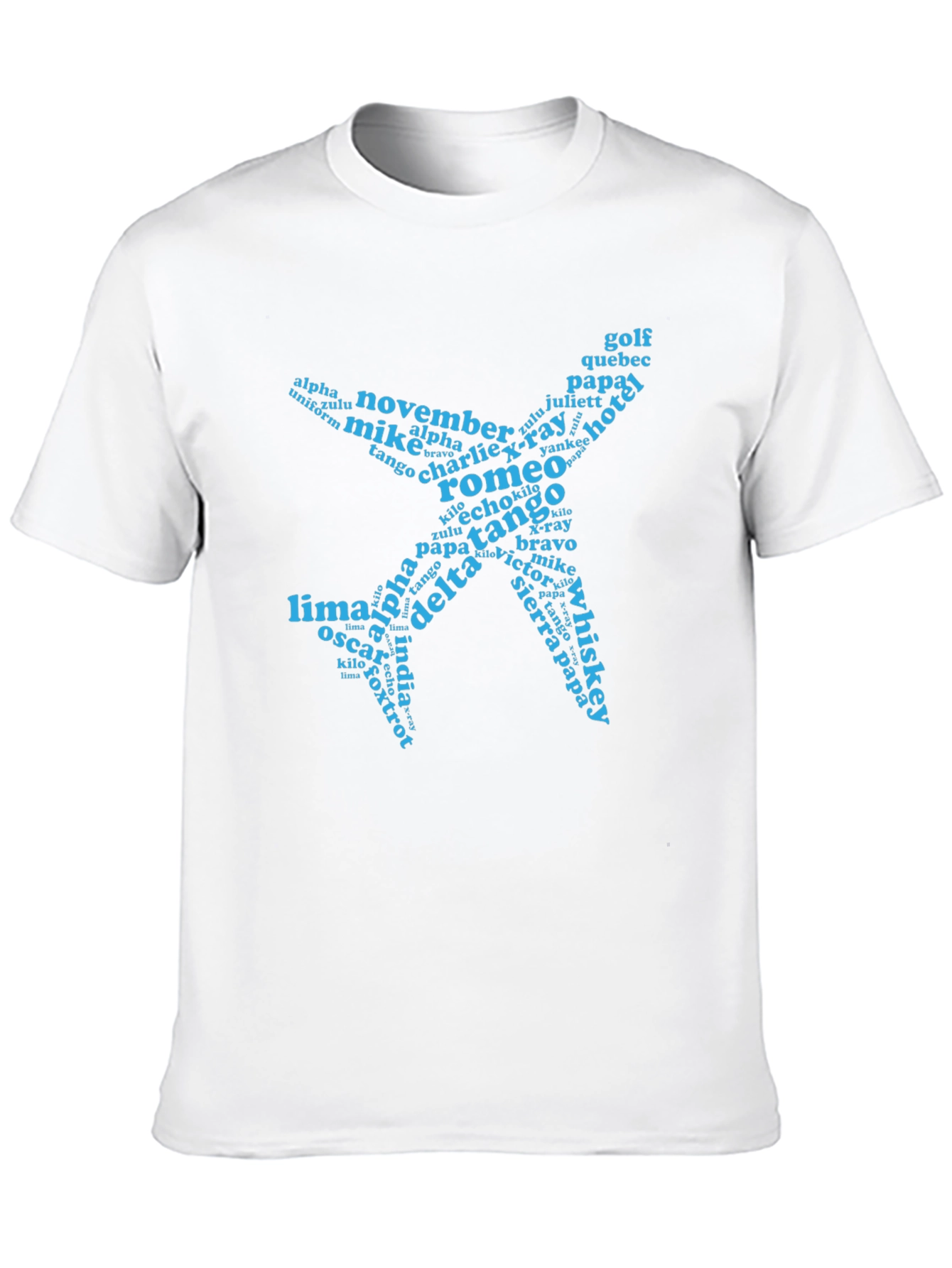 Pilot Alphabet Airplane T-Shirt