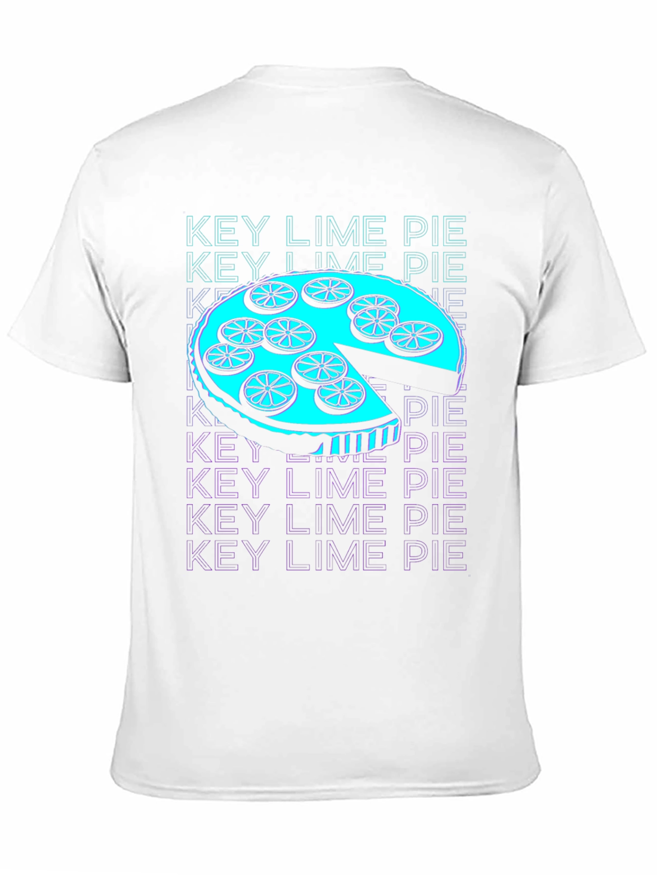 Key Lime Pie Graphic Tee - Fun Foodie T-Shirt