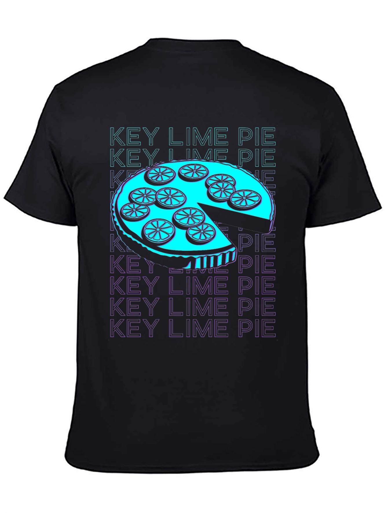 Key Lime Pie Graphic Tee - Fun Foodie T-Shirt