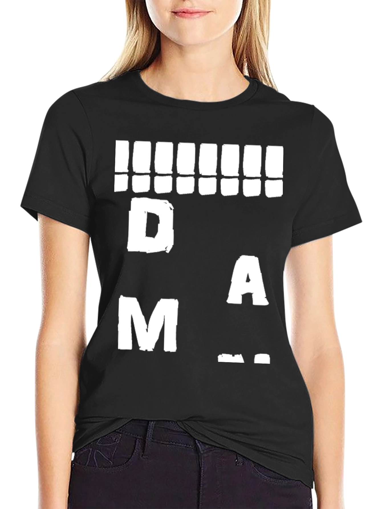 DAM T-Shirt - Graphic Print Casual Wear
