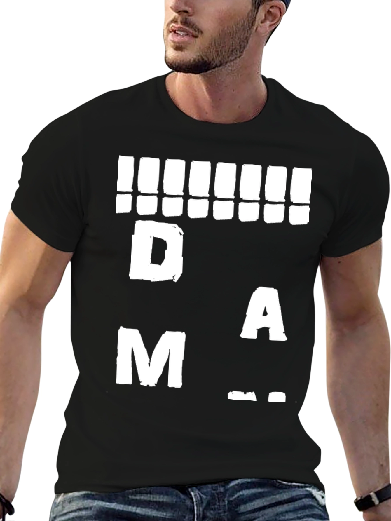 DAM T-Shirt - Graphic Print Casual Wear