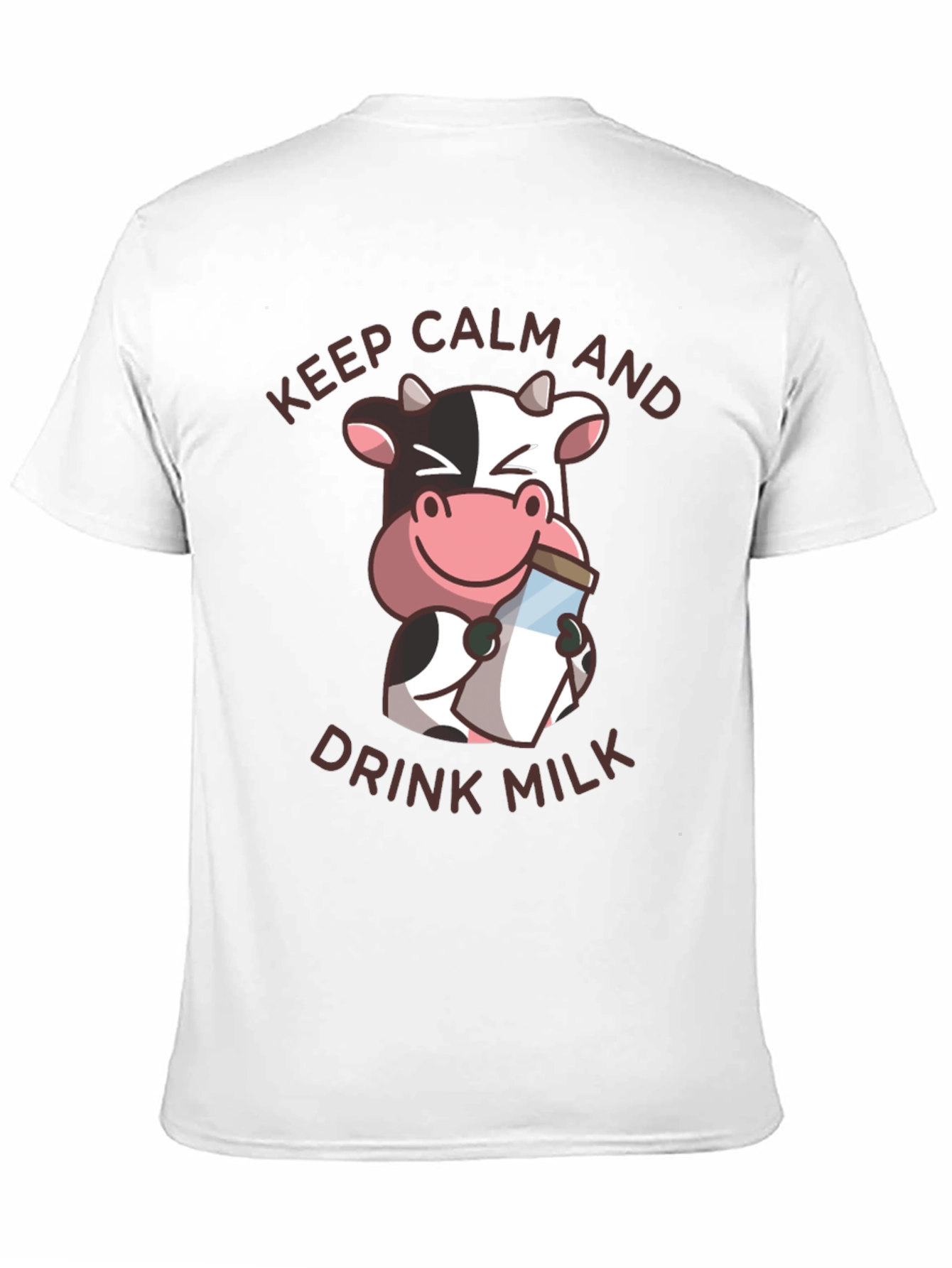 Keep Calm and Drink Milk Cow T-Shirt