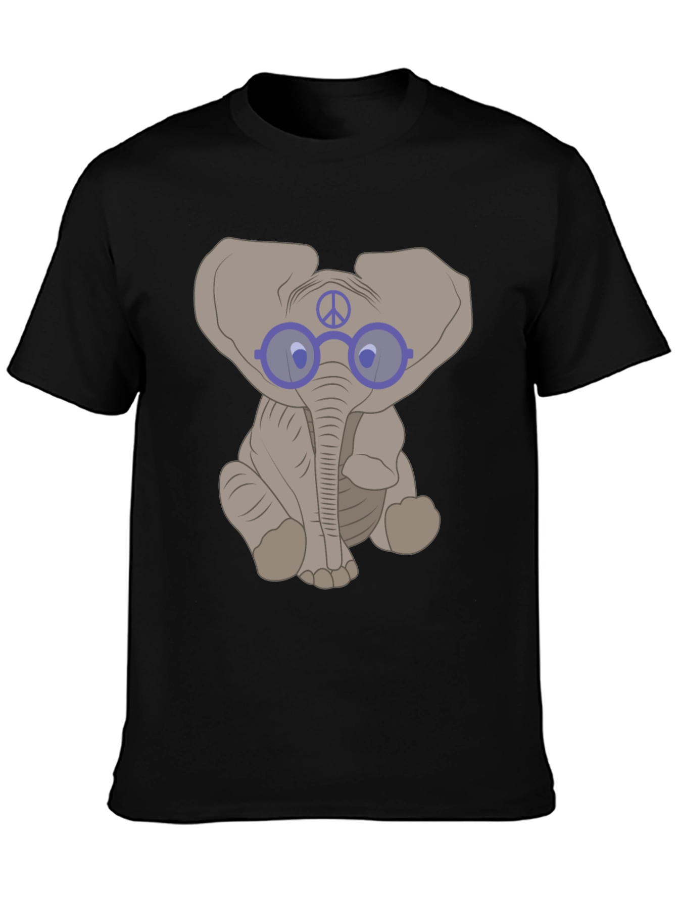 Elephant Peace Sign T-Shirt