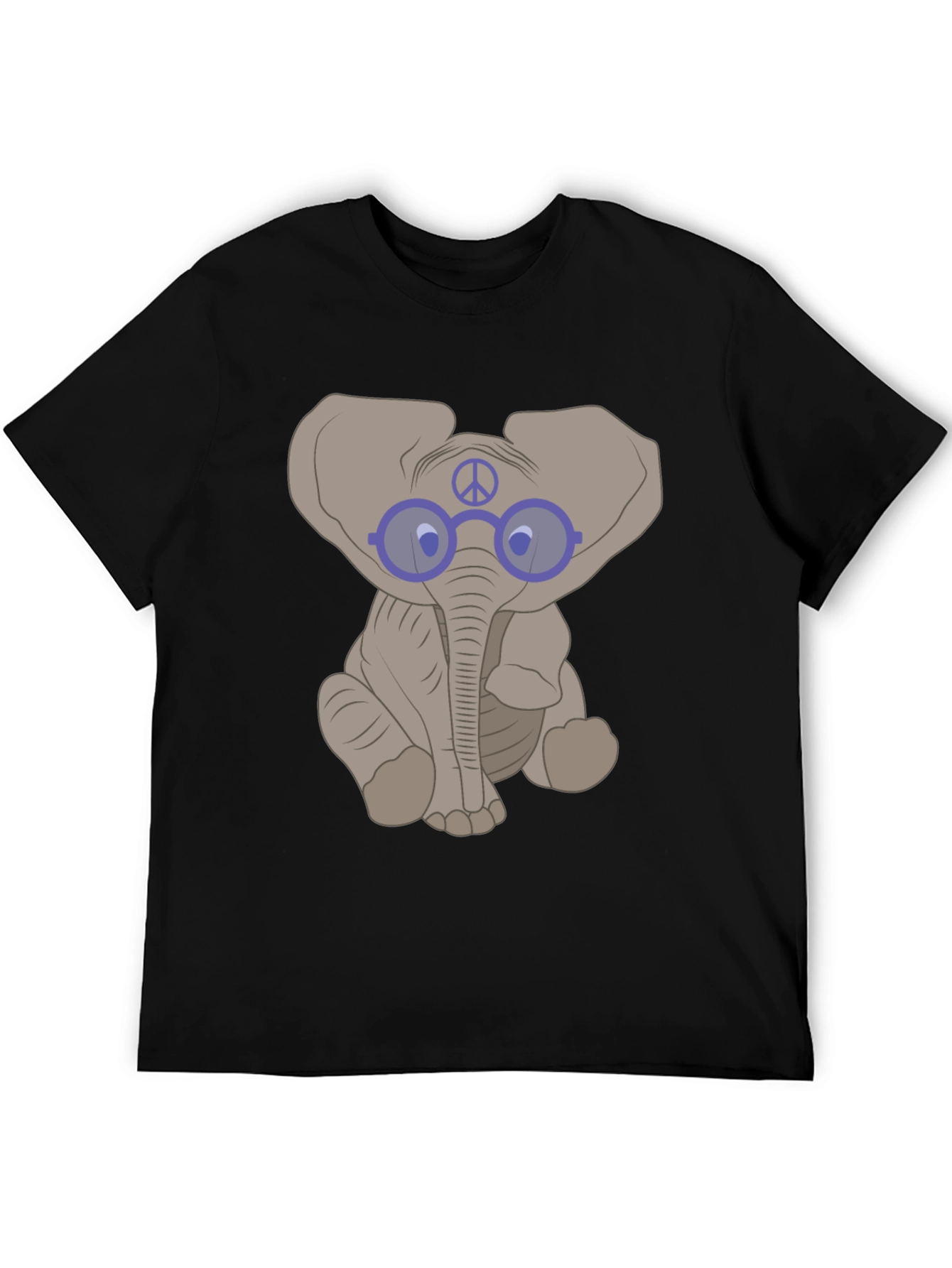 Elephant Peace Sign T-Shirt
