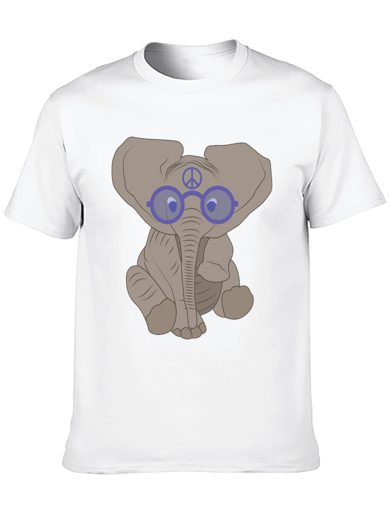 Elephant Peace Sign T-Shirt