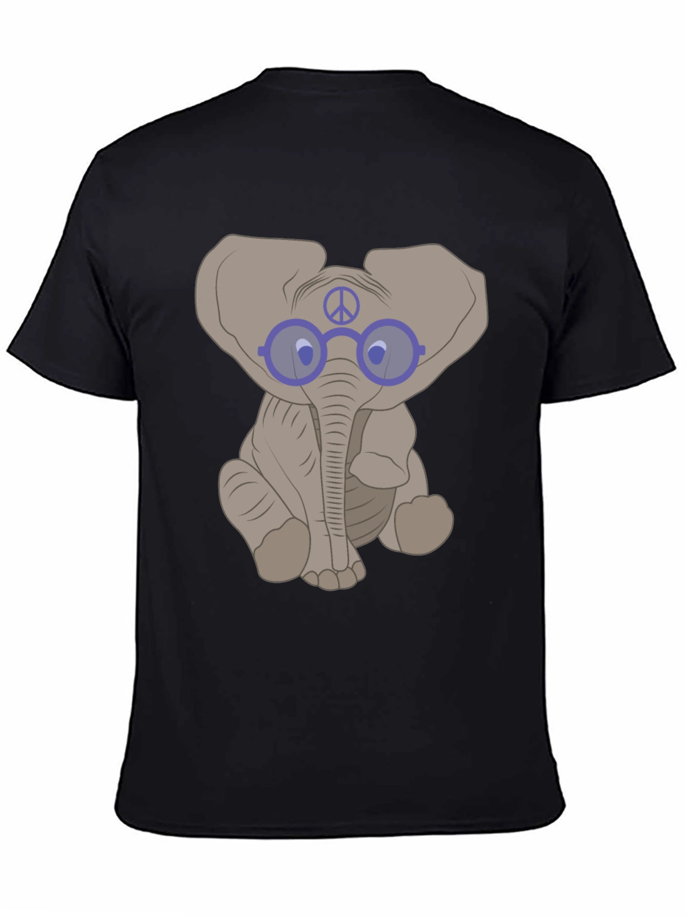 Elephant Peace Sign T-Shirt