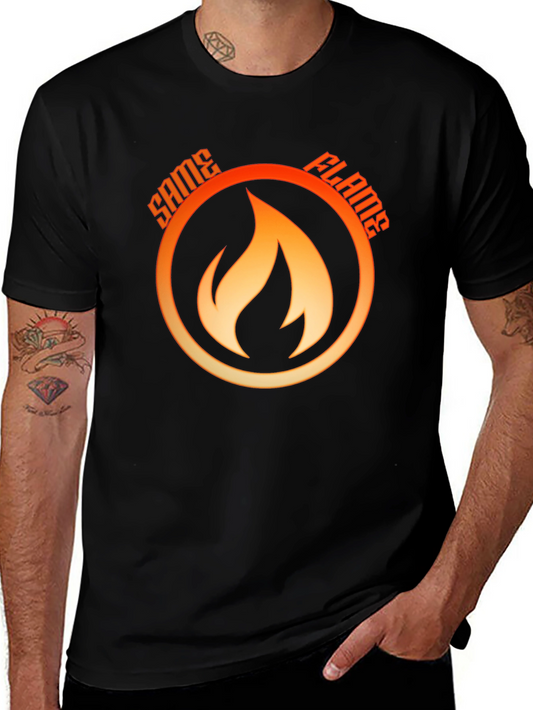Same Flame T-Shirt - Bold Graphic Tee