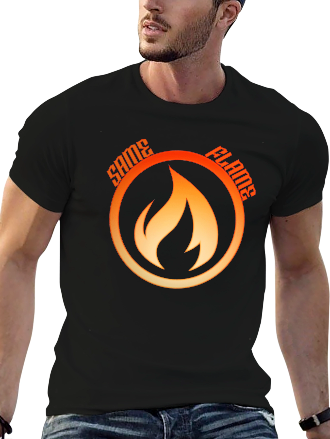 Same Flame T-Shirt - Bold Graphic Tee