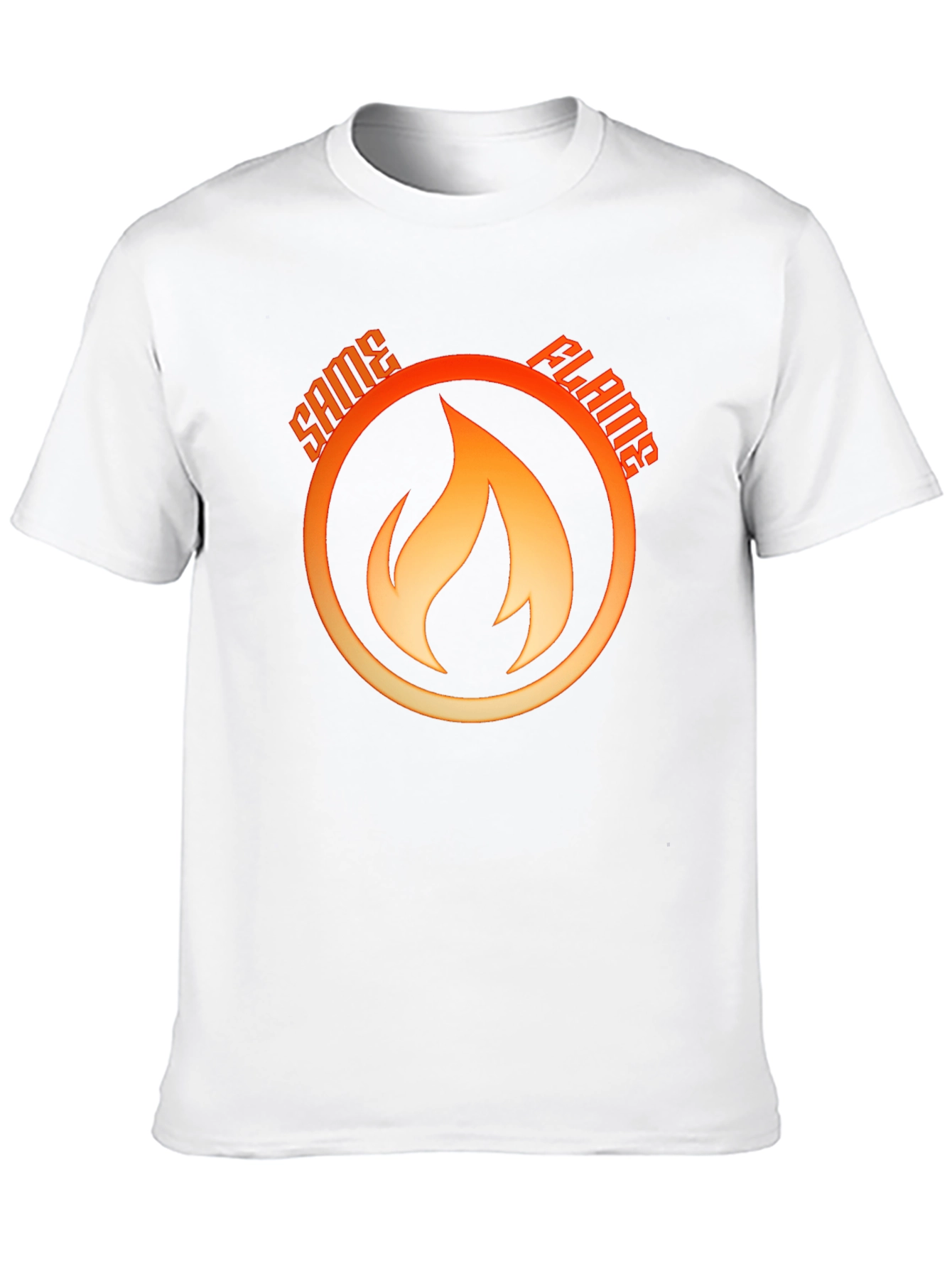 Same Flame T-Shirt - Bold Graphic Tee