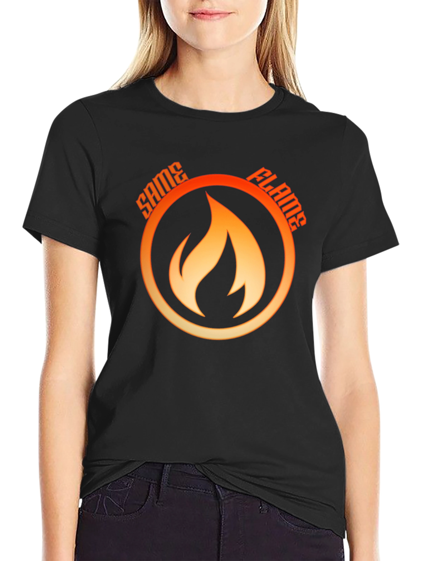 Same Flame T-Shirt - Bold Graphic Tee