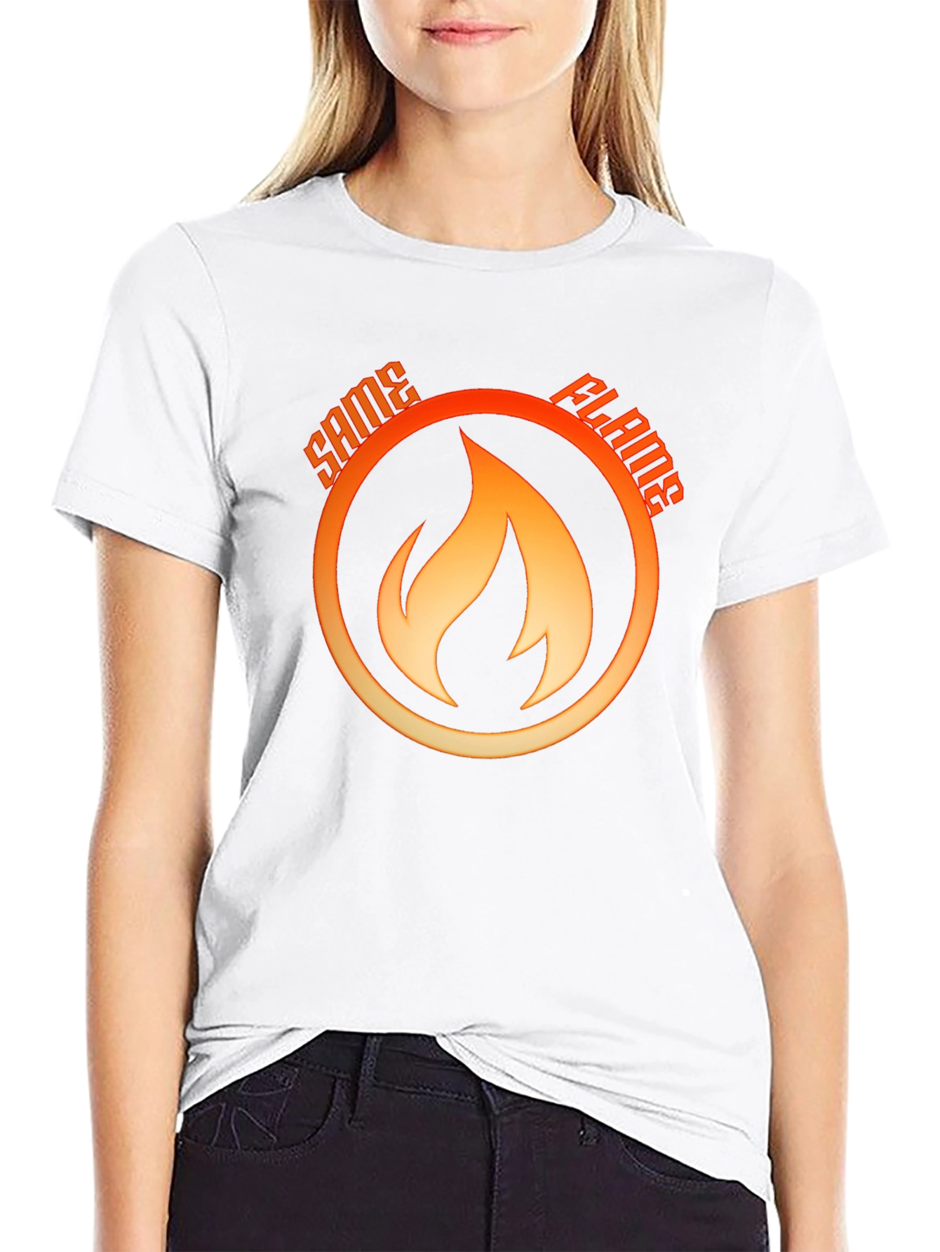 Same Flame T-Shirt - Bold Graphic Tee